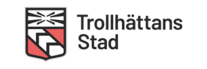 Trollhättans Stad logga länkad till hemsida 